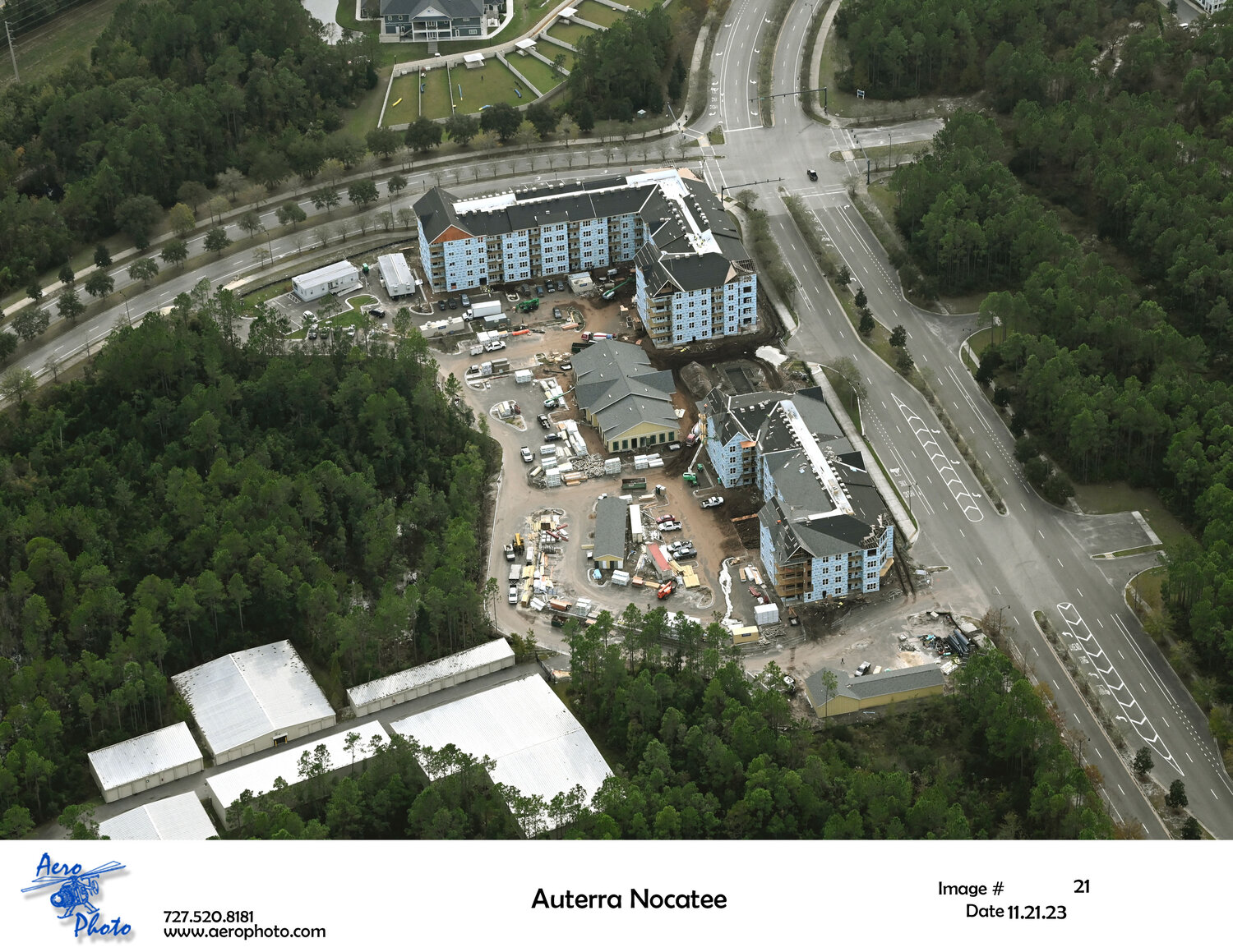 A look at the progress at Rise from above.